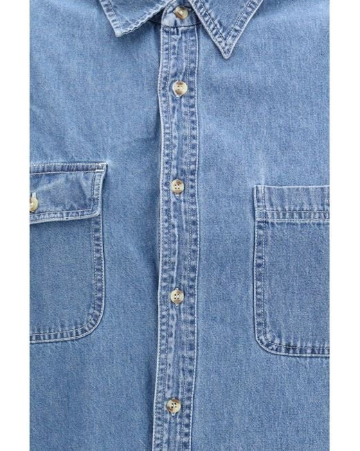 E.L.V. Denim Blue Denim Shirt