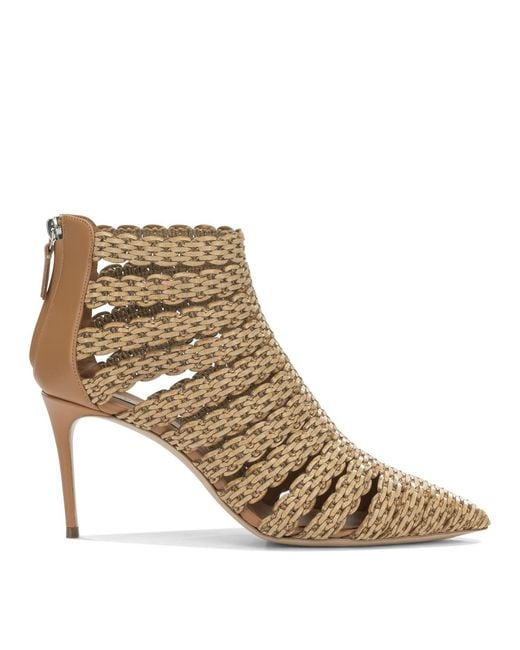 Casadei Brown Leather Boots