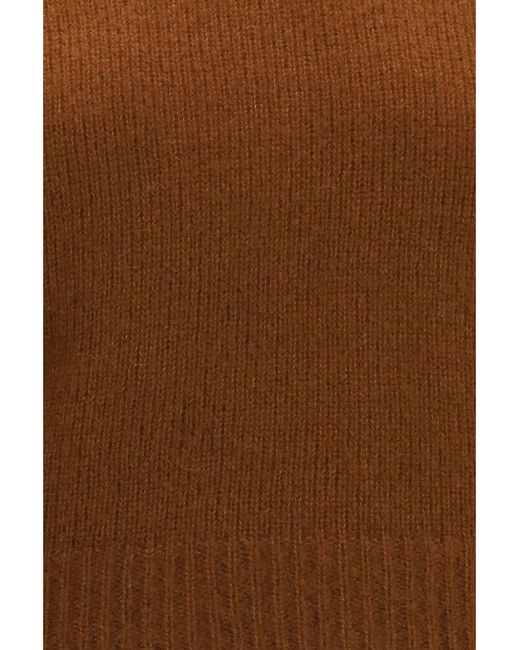 Tom Ford Brown Cashmere And Silk Sweater