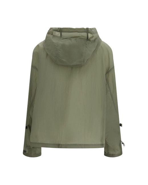 Parajumpers Green Eka Nile Hooded Jacket
