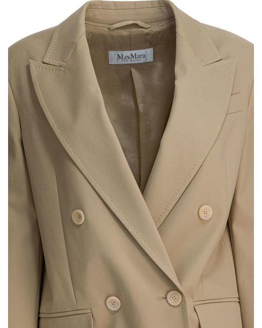 Max Mara Natural "olimpia" Blazer