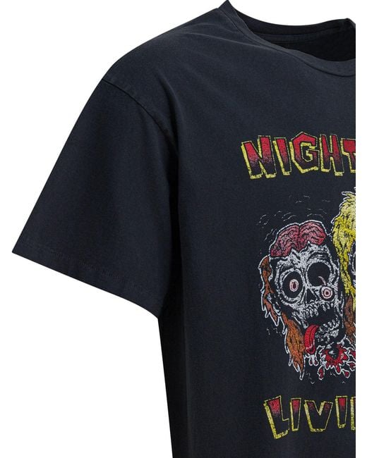 GALLERY DEPT. Black "Night Of The Living Dead" T-Shirt for men