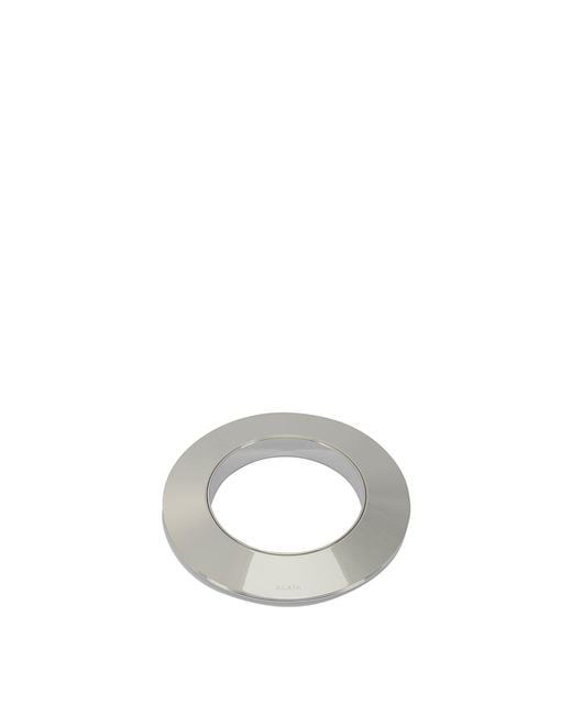 Alaïa Metallic "Blade" Rigid Bracelet