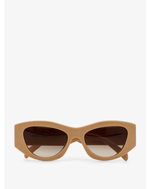 Céline Brown Triomphe Acetate Sunglasses