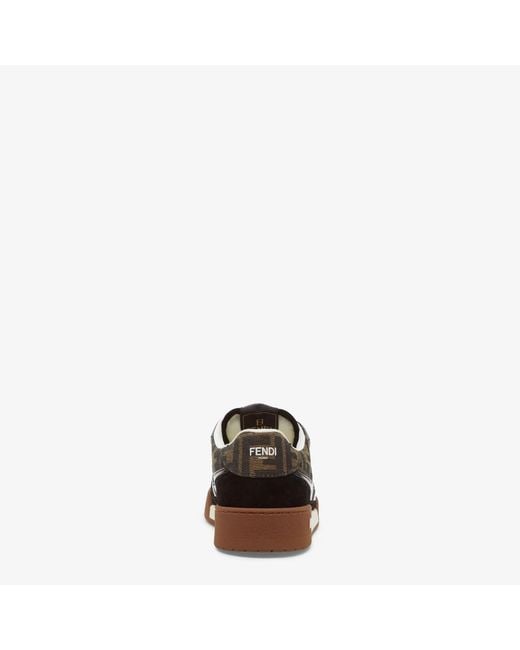 Fendi Black Match" Sneakers