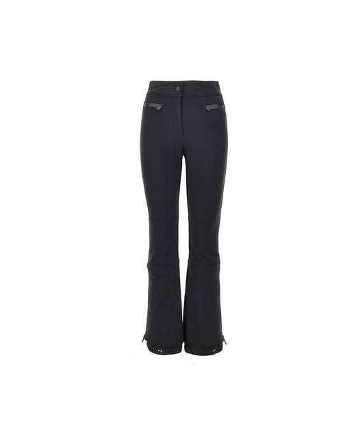 Moncler Black Stretch Ski Pants