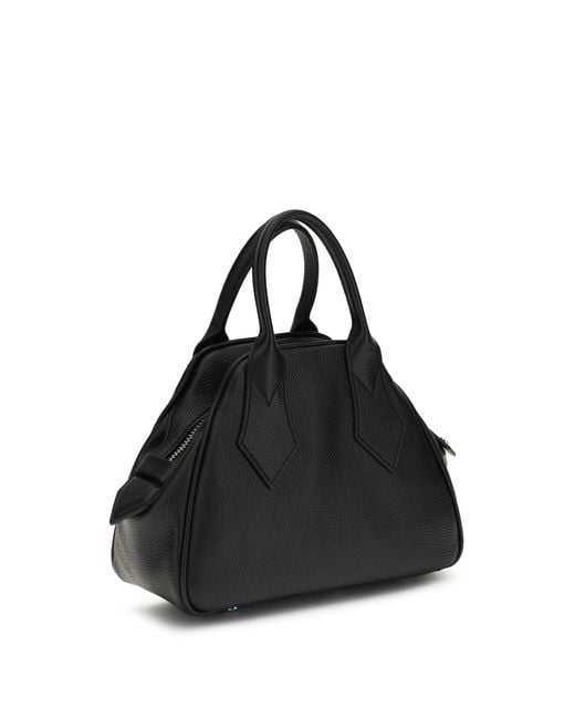 Vivienne Westwood Black Small Yasmine Handbag