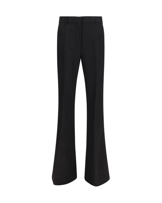 Max Mara Black Panelled Pants Viscose