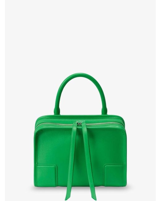 Loewe Green Amazona 180 Leather Handbag