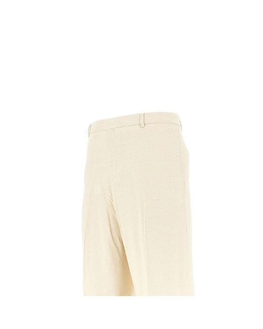Cmmn Swdn Natural 'Otto' Viscose-Blend Pants for men