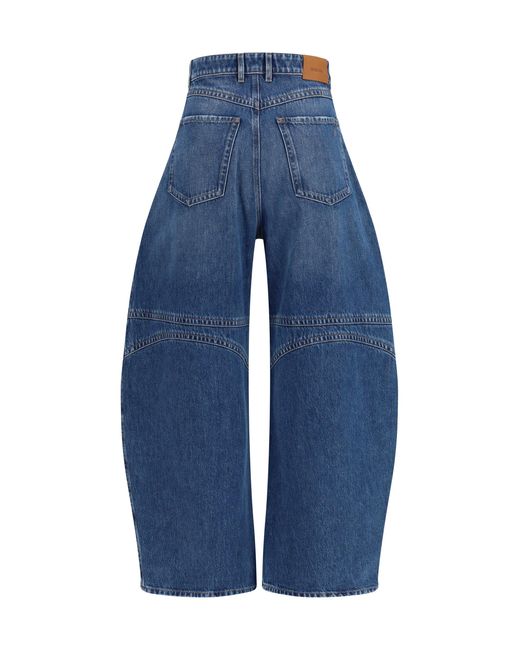 Max Mara Blue Violino Jeans Notte