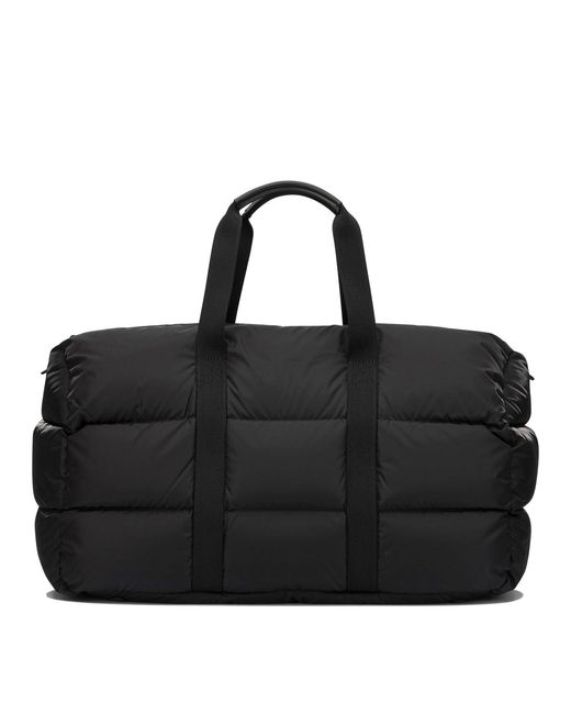 Moncler Black "Caradoc" Travel Bag for men
