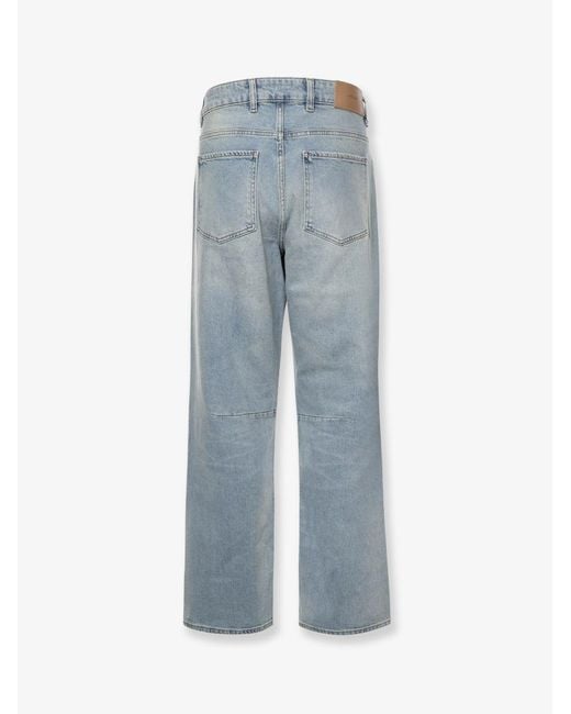 Represent Blue Boot Cut Jeans for men