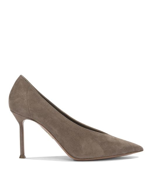 Aquazzura Brown Suede Leather Heeled Shoes
