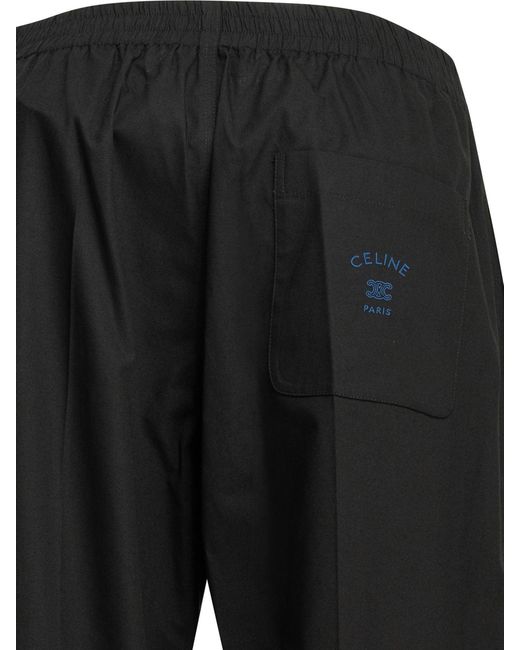 Céline Black Trousers for men