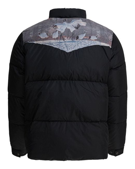 Needles Black X Rocky Mountain Featherbed" Down Jacket for men