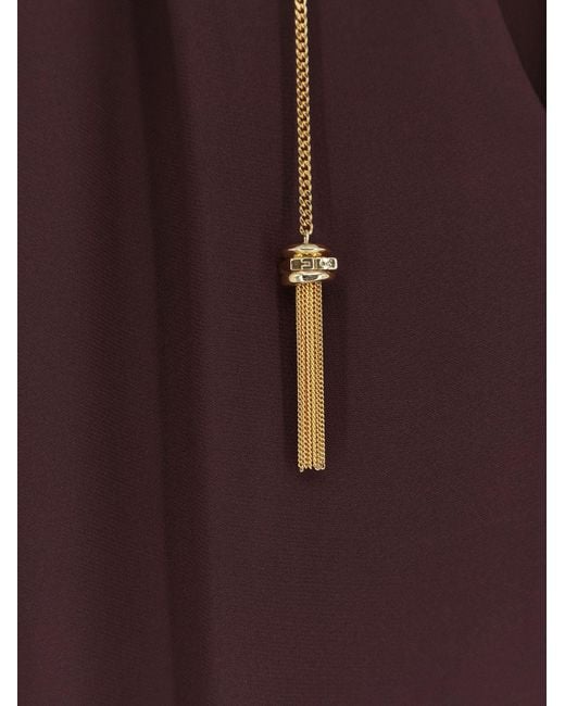 Elisabetta Franchi Purple Shirt Viscose