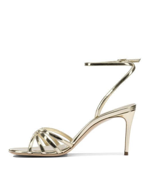 Casadei Metallic Sandals