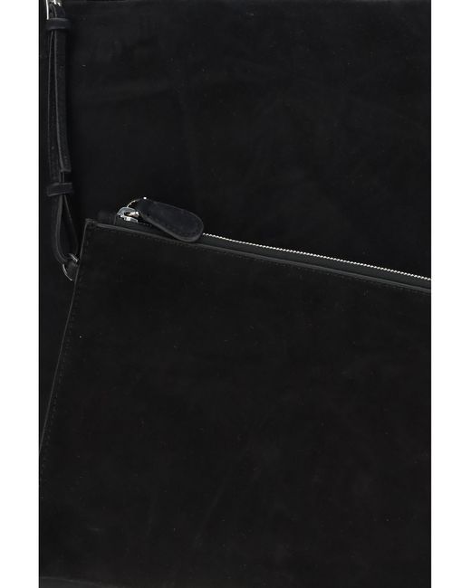 The Row Black Park Three Tote Bag