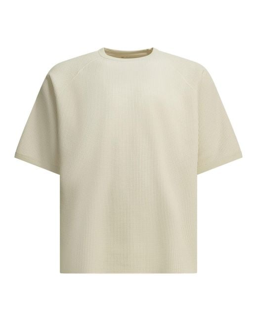 Goldwin White "Wf Light" Crew-Neck T-Shirt for men