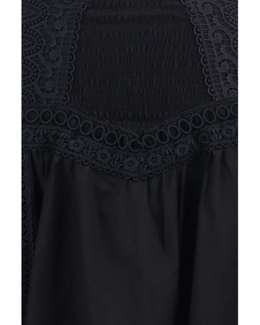 Charo Ruiz Black Skirt Taléa Sangallo Lace