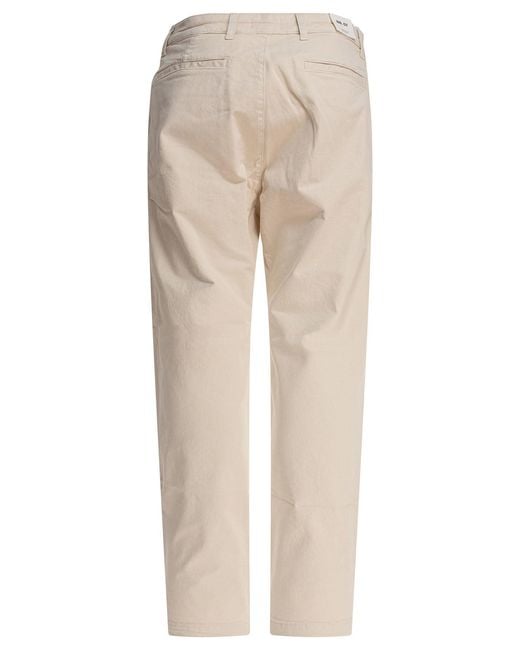 NN07 Natural Aden Trousers White for men