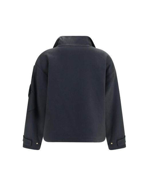 Giorgio Armani Blue Coat Caban