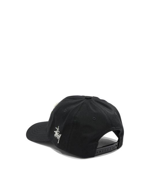 Stussy Black Hats for men