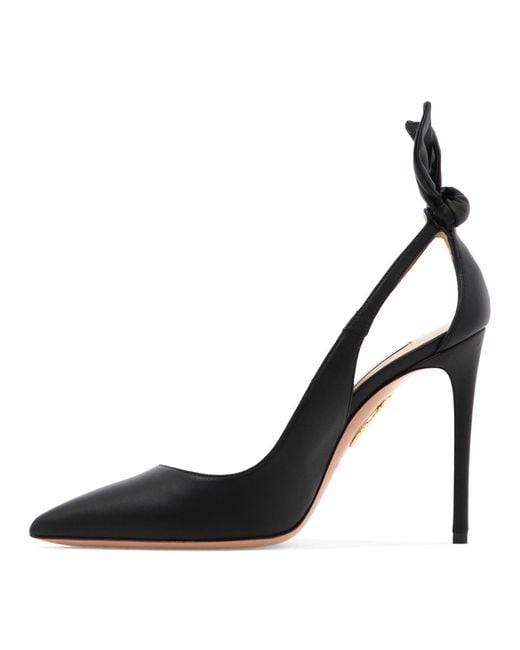 Aquazzura Multicolor Bow Tie Pump 105 Mm Heeled Shoes