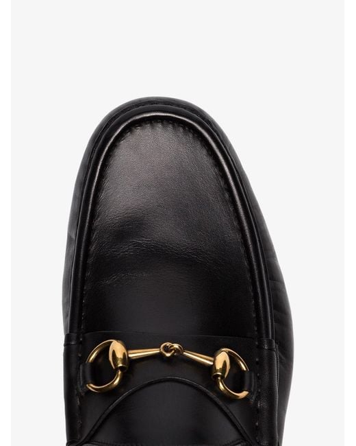Gucci Black "Horsebit 1953" Loafers for men