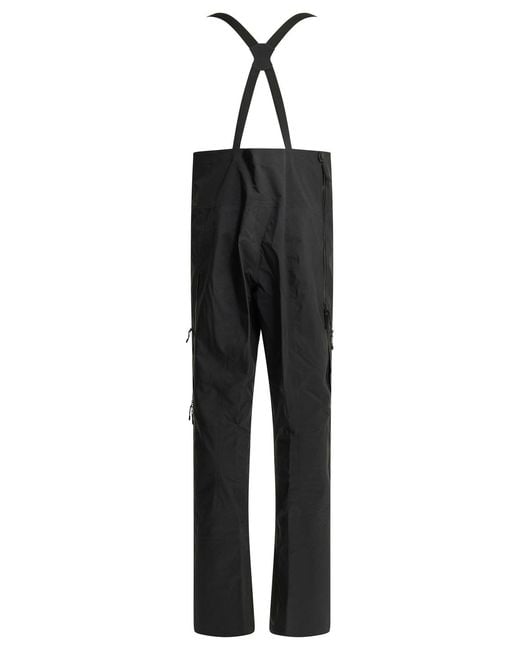 Arc'teryx Black Rush Bib Technical Pants for men