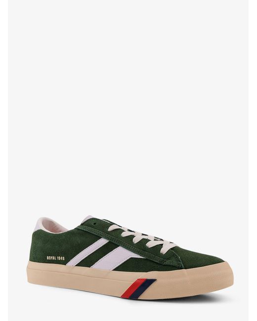 Pro Keds Green Royal Classic Suede Sneakers for men