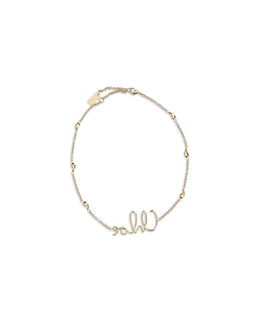 Chloé Metallic Chloã Iconic Necklace