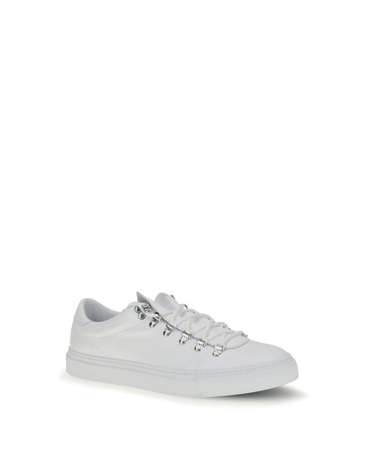 Diemme White Sneakers Marostica Calf Leather for men