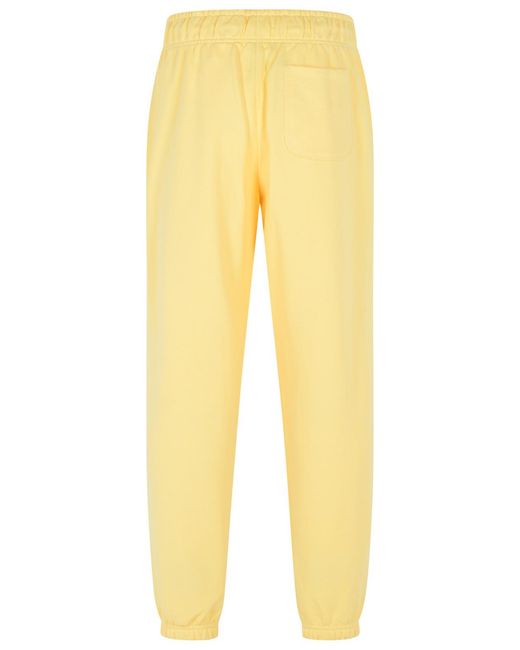 New Balance Yellow Cotton Pants