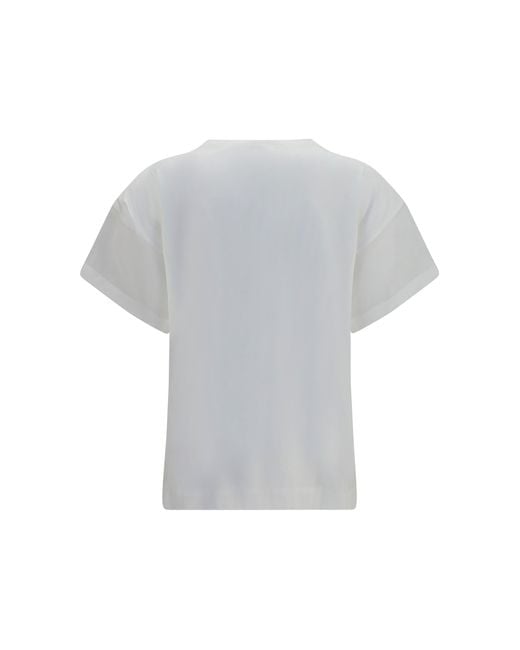 Brunello Cucinelli Gray Cotton T-Shirt