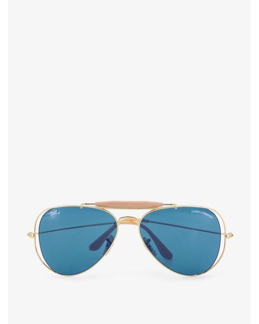 Dolce & Gabbana Blue Acetate Sunglasses