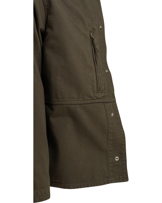 Stone Island Green Overshirt Jacket for men