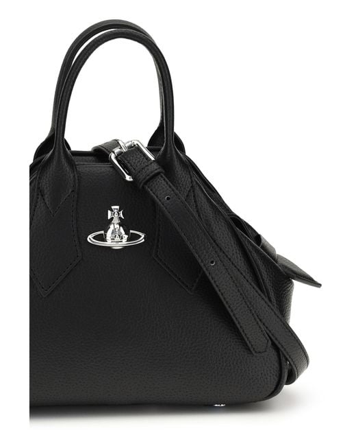 Vivienne Westwood Black Small Yasmine Handbag