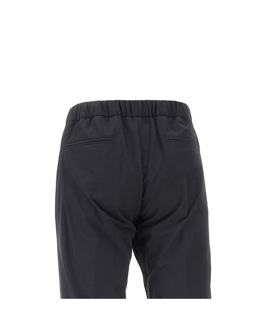 Herno Black Light Nylon Stretch Pants for men