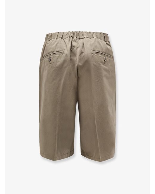 Hevò Natural Shorts Torre Lapillo Linen for men