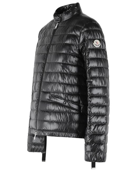 Moncler Black 'Azalee' Short Polyamide Down Jacket
