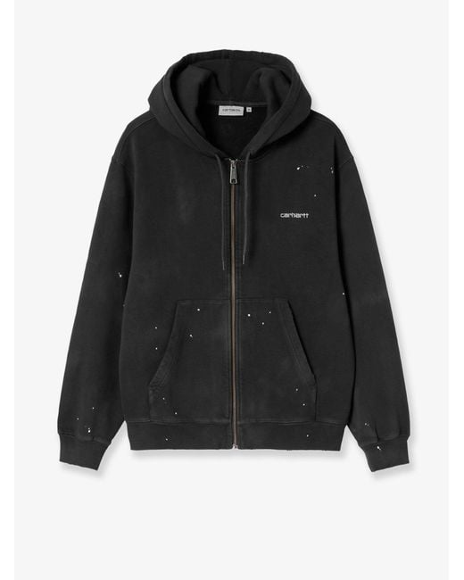 Carhartt Black Hooded Painter Sweatshirt for men