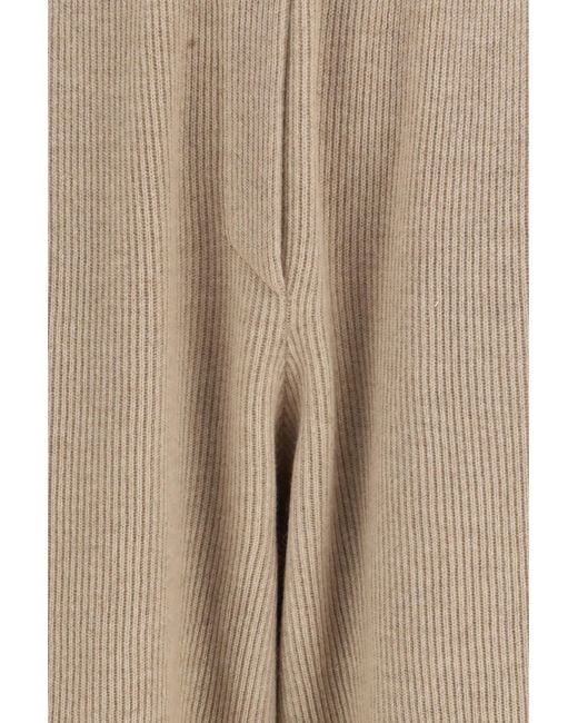 Brunello Cucinelli Natural Cashmere Pants