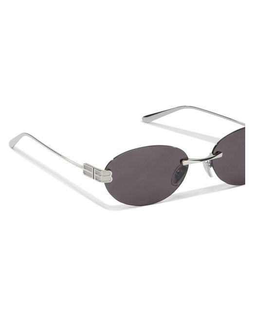 Balenciaga White "Af Gossip" Sunglasses