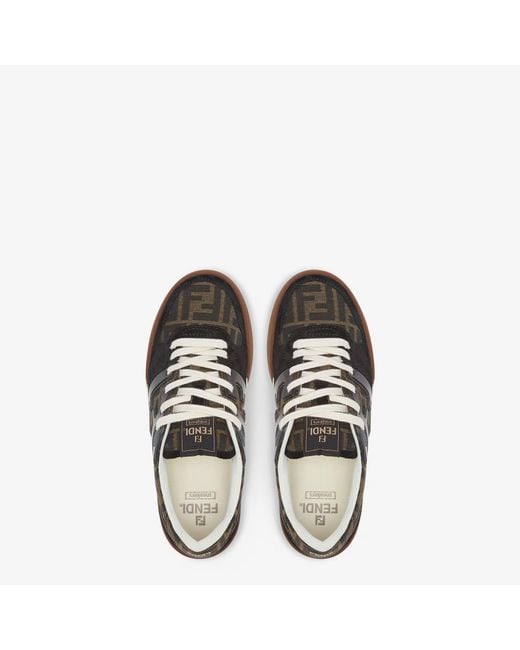 Fendi Black Match" Sneakers