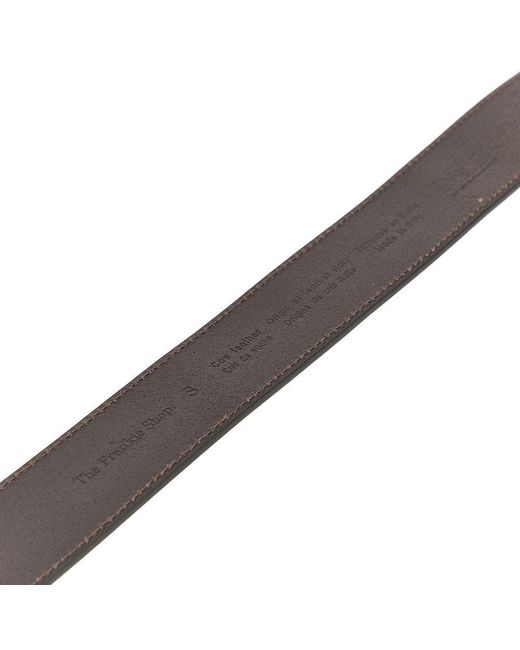 Frankie Shop Brown 'Sarno' Leather Belt