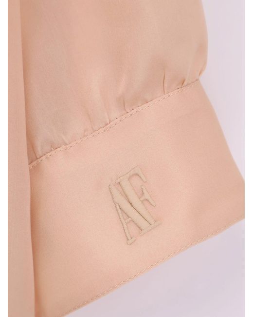 Alberta Ferretti White Silk Shirt