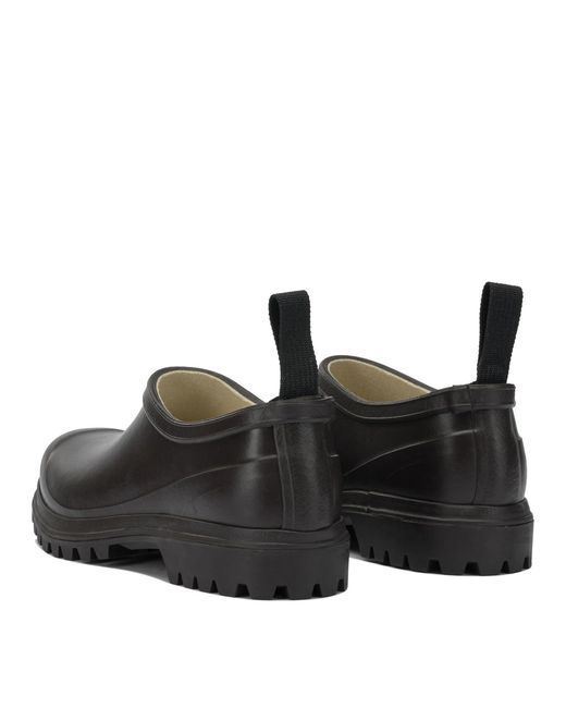 Superga Black Rubber Cotton Lined Ankle Boots