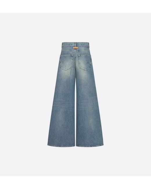 Dior Blue Flared Jeans